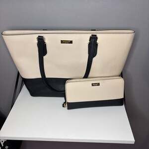 Kate Spade Dally Laurel Way tote and wallet